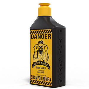 Shampoo Bomba Danger - Barba Forte 250ml - BARBA LENHADOR