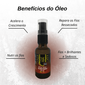 Kit Completo Para Crescimento de Barba - Barber Line - BARBA LENHADOR