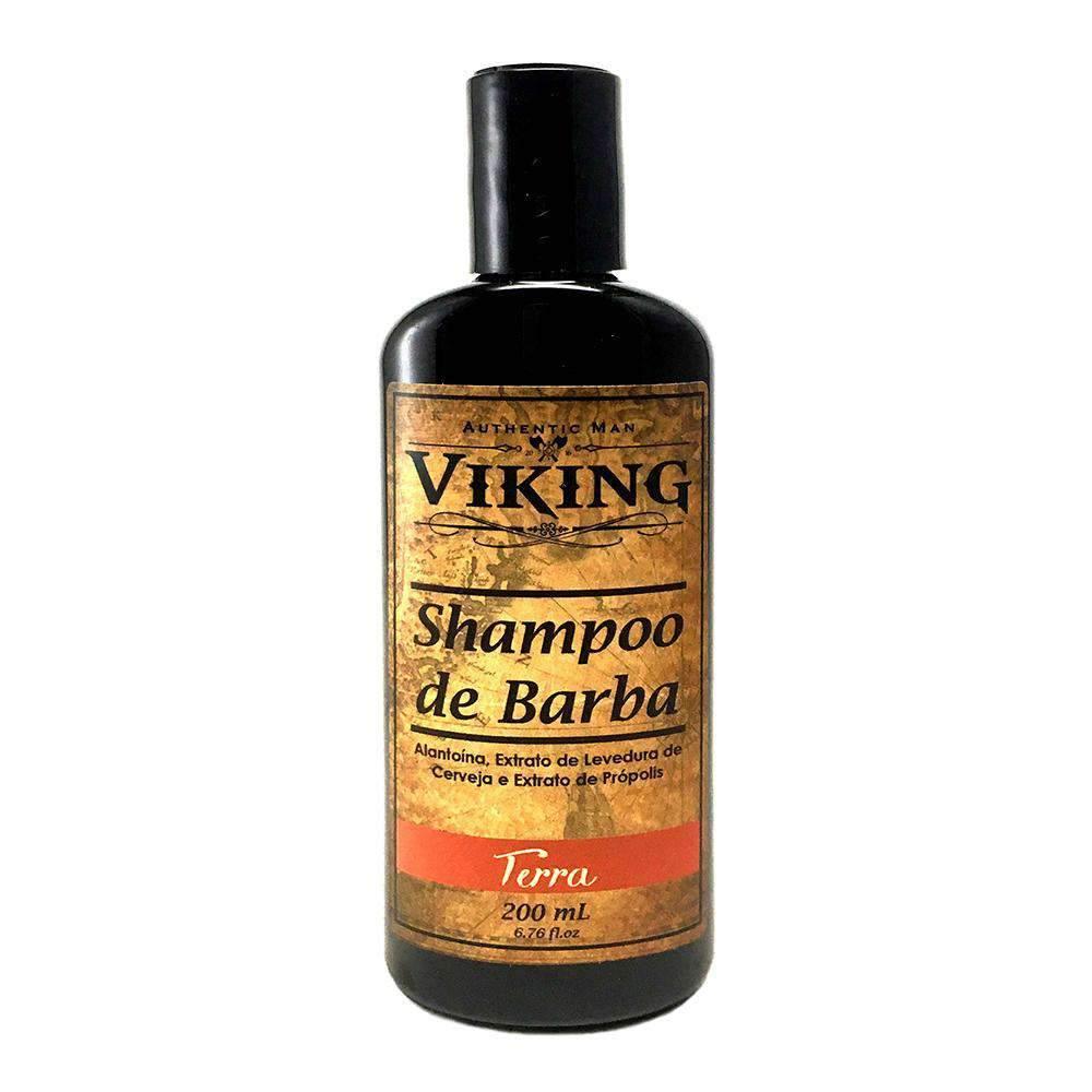 Shampoo de Barba - Terra - Viking 200ML - BARBA LENHADOR